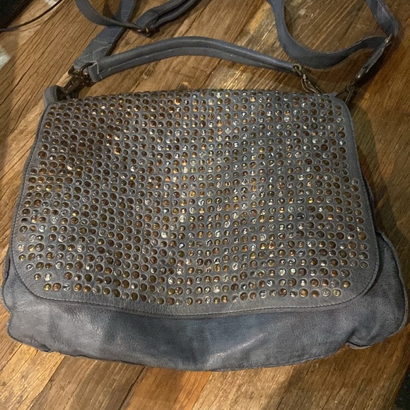 Costanza Rota studded gorgeous designer leather tote - in mint condition! - Picture 9 of 10